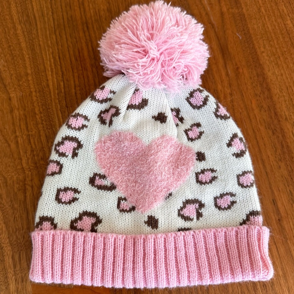 Bundle, Little Me 🩷 Pom Beanie and Nolan NYC Snow Beanie & Mittens. Size… - Picture 2 of 15